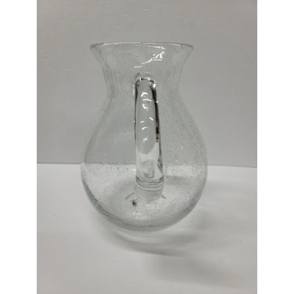 Tag Pitcher Clear with Bubbles